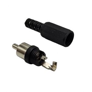 Enchufe RCA azul macho Pin AV altavoz Cable conector REPRODUCTOR DE DVD mezclador altavoz conectar enchufe plástico RCA enchufe RCA Jack L - Product Image 4