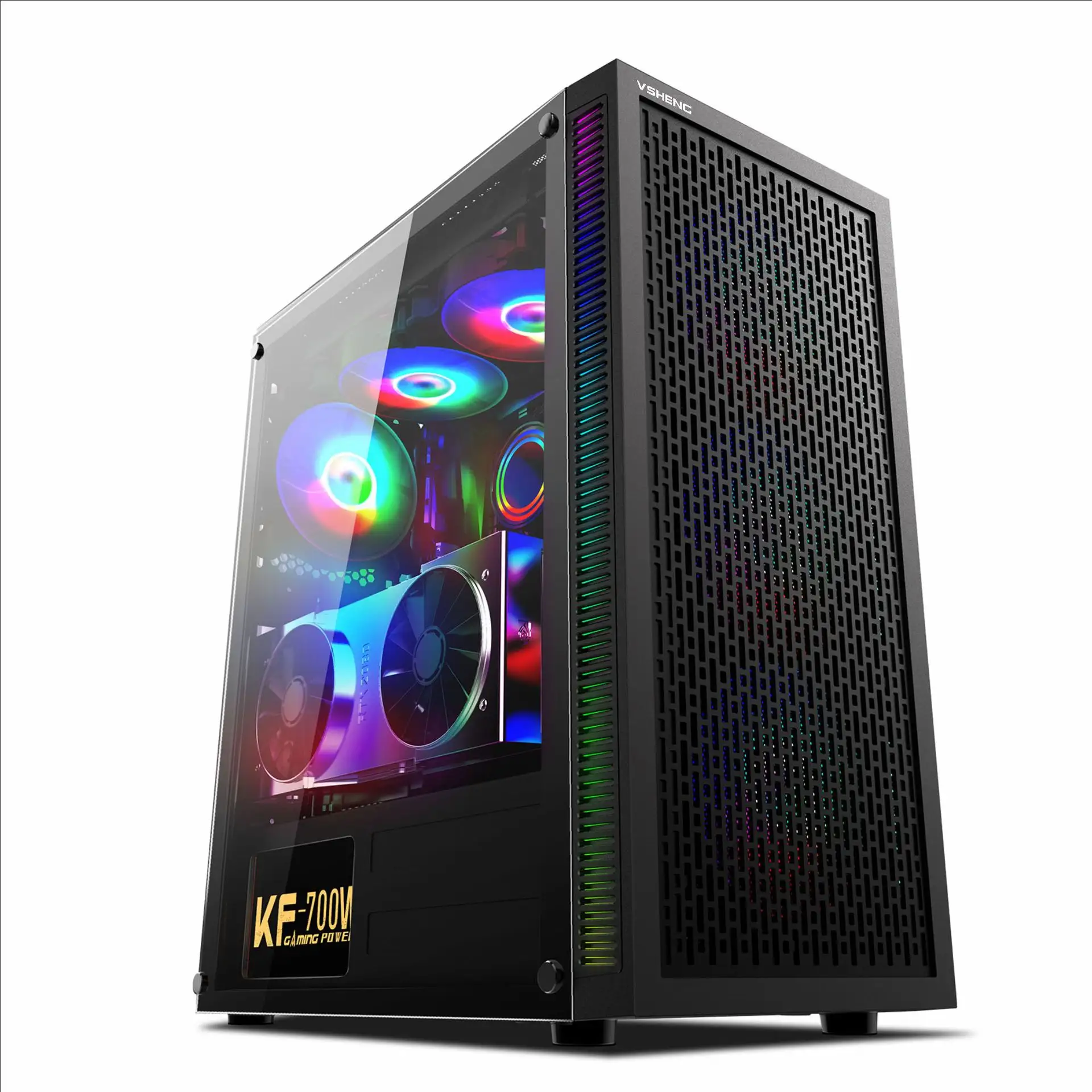 new atx case model/desktop computer casing with 3 USB/ Pc Chassis skd or ckd