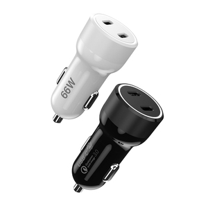 VINA 51W <strong>2</strong> <strong>in</strong> <strong>1</strong> QC3.0 18W + Type-C PD 33W Car Charger for iPhone 12 Pro Max for Xiaomi for Samsung - Product Image 2