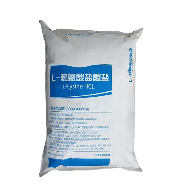 Großhandels preis Lebensmittel qualität Lysin HCL Hochwertiges L-Lysin sulfat 99% Werks versorgung L-Lysin