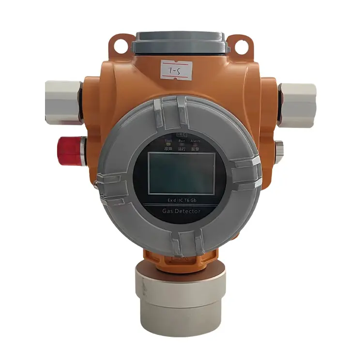 NKYF ATEX certificated fixed 5 in 1 Multi Gas Leak Detector For Coal Mines H2S CO CO2 O2 LEL Gas Meter