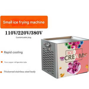 Smart <strong>LCD</strong> <strong>Display</strong> Roll Ice Cream Machine - 10 Preset <strong>Programs</strong> for Flavors - Product Image 4