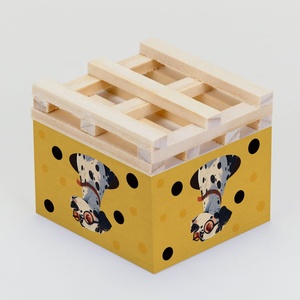 Cubo de notas adhesivas de estudio de oficina personalizado de venta directa de fábrica, Cubo de notas adhesivas personalizable colorido lindo exquisito - Product Image 5