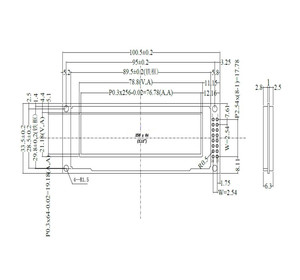 Taidacent 256*64 25664 Dots Graphic 3.12 Inch OLED Screen <strong>RS232</strong> UART Serial SPI 5V 3.3V Blue Yellow White Character <strong>LCD</strong> <strong>Display</strong> - Product Image 5
