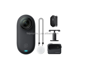 Gece yarısı siyah Insta360 GO 3 GO3 4K eylem kamera FlowState stabilizasyon 4m su geçirmez küçük spor Vlog kamera extreme pro - Product Image 1