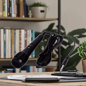 Micrófono activo para computadora de escritorio y teléfono con condensador de enchufe de 3,5mm, altavoz omnidireccional con cable para puesta en escena - Product Image 5