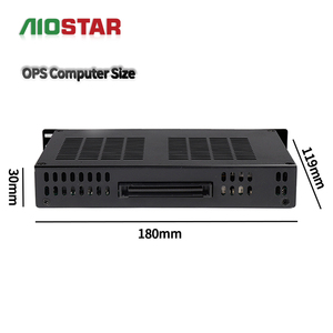 OPS มินิพีซีพร้อมอุปกรณ์เสริมซีพียู I3/i5/i7 4K สำหรับไวท์บอร์ดและจอแสดงผลแบบอินเตอร์แอคทีฟแรม DDR3สำหรับอุตสาหกรรมสำนักงานโรงเรียนคอมพิวเตอร์ - Product Image 3