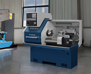 CNC-Flach drehmaschine CK6125 CK6132 Kunden spezifische horizontale CNC-Drehmaschine Mini-CNC-Metall drehmaschine - Product Image 2