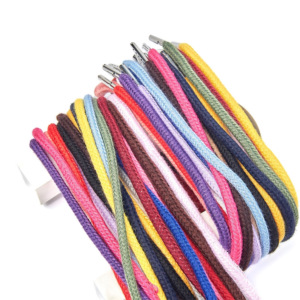 High Quality logo 100% Polyester Hoodie Drawstring Cord With Silicone Tips Garment for Hoodie <strong>String</strong> Cord/Round Drawcord - Product Image 5