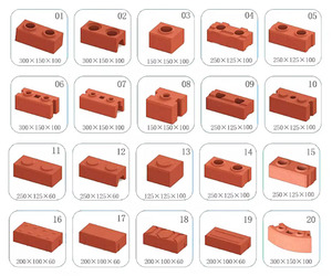 เครื่องปั้นอิฐบล็อกดินแบบใช้มือเครื่องปั้นอิฐกลวงแบบพกพา - Product Image 5