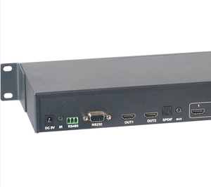 8 Ports HDMI <strong>KVM</strong> Switcher 8 in 2 Out HDMI USB <strong>Switch</strong> Splitter for Sharing Monitor Keyboard Mouse Adaptive EDID/HDCP Decryption