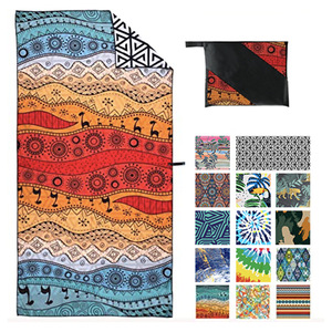 Hot Sell Low MOQ <strong>30</strong> X 60 Inch 76*152 cm 70*140 cm 80*160 cm 90*180 cm Sand Free Lightweight Quick-dry Microfiber Suede <strong>Towel</strong>