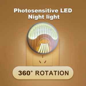 Bathroom Stair Lights US UK EU AU JPN Plug Into Daylight Lamp Wall Light <strong>1700K</strong> Sensor <strong>LED</strong> Night Light for Home