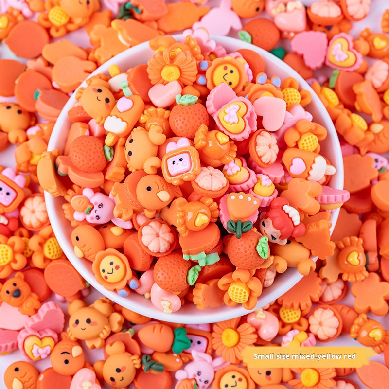 Piccolo stile misto - colore arancione