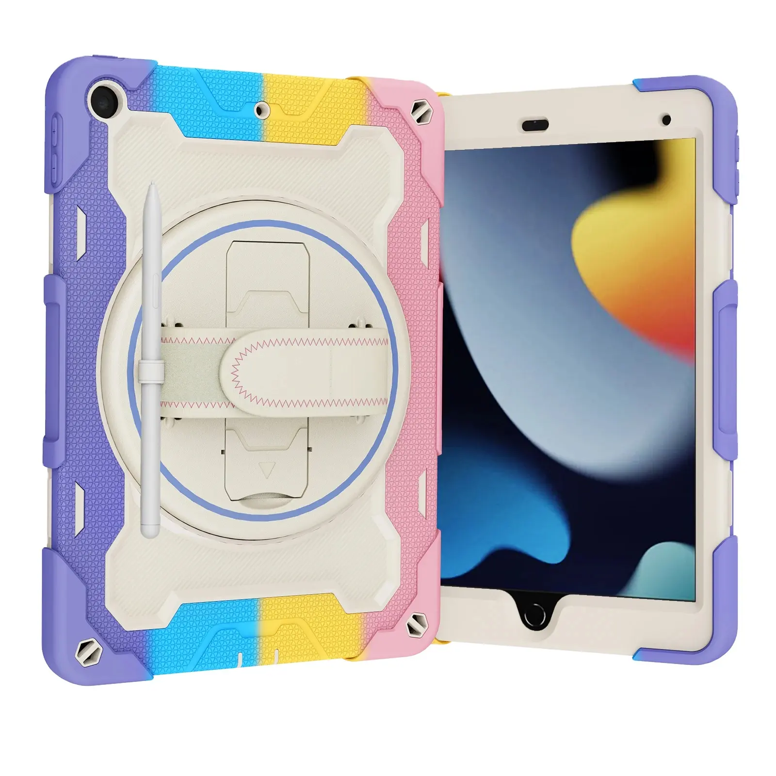 Capa para tablet protegida Suporte para iPad 10.9 10th 10.2 9th 8th 7th Generation Case para iPad Air 1 2 3 4 5 Pro 11 9.7 polegadas
