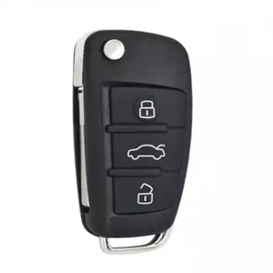 A2 MQB แพลตฟอร์ม3ปุ่ม ASK433.92รถสมาร์ทรีโมทคอนโทรล Megamos AES HU66 A6L ลักษณะที่ปรากฏสำหรับปี A3สำหรับออดี้ - Product Image 5
