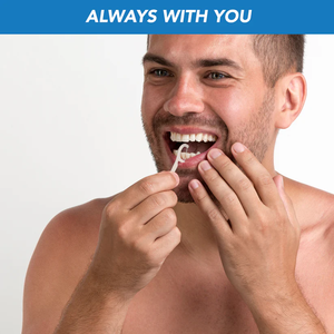 Nieuwe Eco-Vriendelijke Veganistische Tanden Flossen Flosser Tanden Mint Pla Tand Picks Composteerbare Floss Pick Biologisch Afbreekbare Floss Picks - Product Image 3