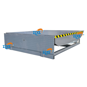 Rampa de carga de contenedores nivelador de muelle estacionario 6T 8T 10T para descargar mercancías - Product Image 6