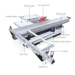 MJ45 tam otomatik tahta testere CNC kesme ağaç işleme makinesi panoları, mobilya yapmak için carpenzlar için uygun - Product Image 5