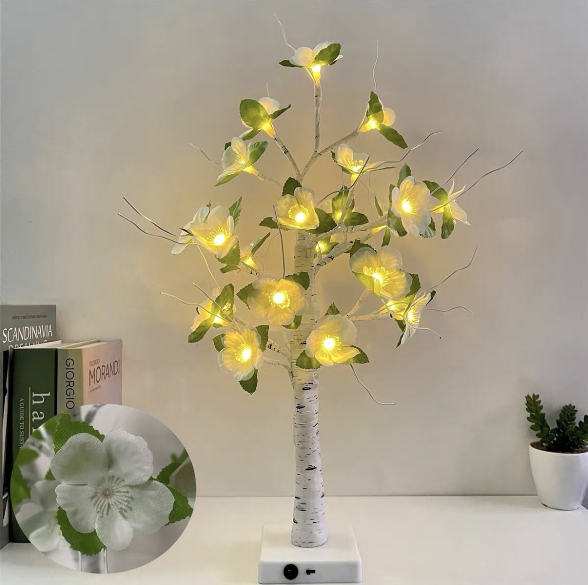 60CM-LED Wild Berry Tree Light