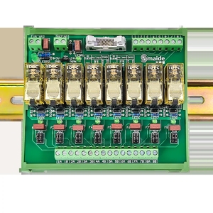 8 canale 12A 250VAC/24VDC serie DCS provinciale relè modulo di cablaggio. - Product Image 5