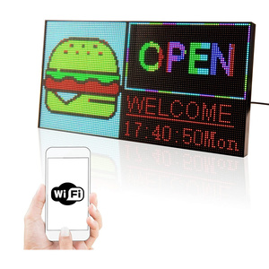 LED-Anzeige bildschirm für den Außenbereich Einstellbares LED-Anzeige modul mit hoher Helligkeit Werbung für LED-Digital-Scrolling-Bildschirm - Product Image 2