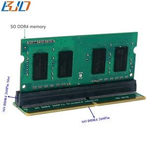 Laptop SO-DIMM Speicher Ram DDR4 Steckplatz auf Desktop DIMM DDR4 260PIN Adapter Tests chutz karte TN-4418 auf Lager