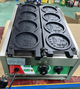 3/4 Lỗ Khí Điện Loại Bánh Waffle Máy Nhật Bản/Hàn Quốc 10 Yên Đồng Xu Waffle Maker Với Phong Cách Khác Nhau - Product Image 4
