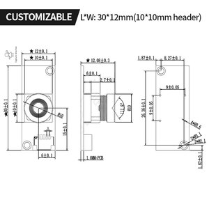 gc2083传感器2mp 1080p 30fps可视门铃usb摄像头模块 - Product Image 2