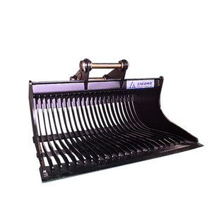 Hassas kanal açma ve boru hattı çalışması için ekskavatör bilmece kova kullanımı - Product Image 4