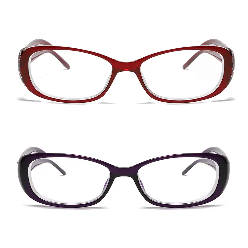 FM394-gafas correctoras para mujer, montura completa TR, presbicia menos 250, proveedor al por mayor, gafas de lectura flexibles