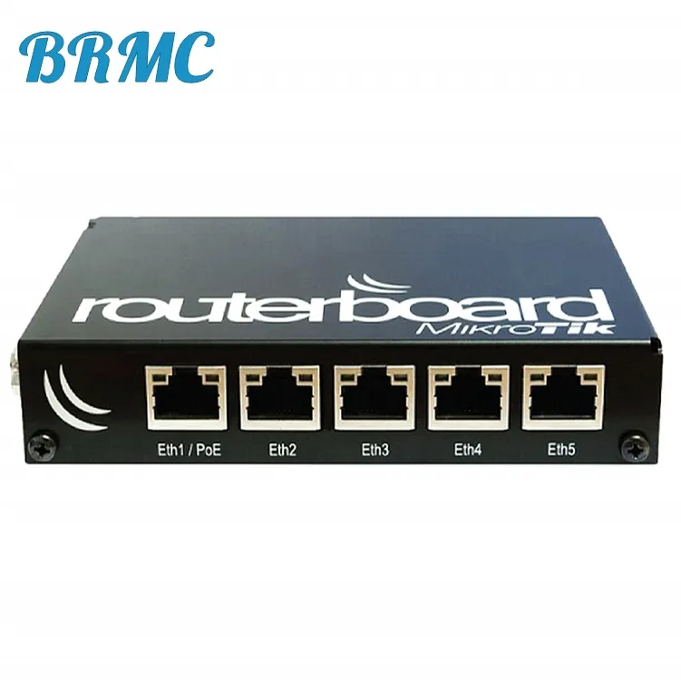 RB450Gx4 5 Gigabit-Ethernet-Ports 1 serieller Port 4 Core 716MHz CPU 1GE RAM POE Wired Network Router