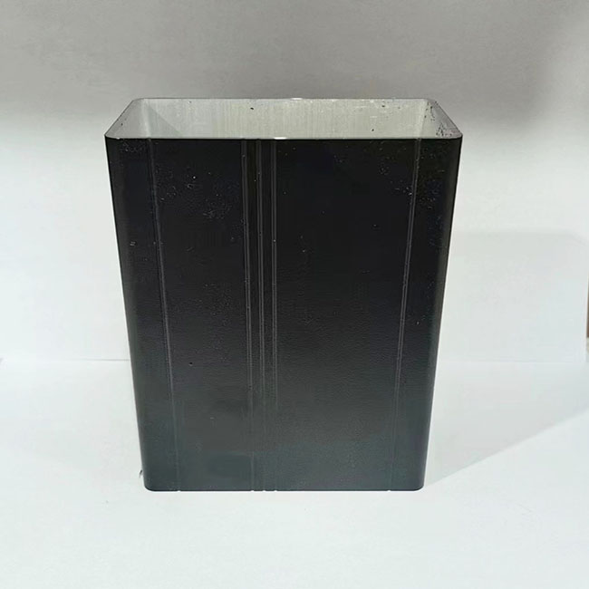 black aluminum
