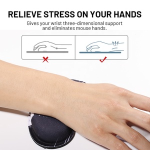Cloud Sponge Reduced Fringe PC Wrist Rest Desk Pad Rubber Gaming <strong>Mouse</strong> Pad Memory Foam <strong>Mouse</strong> Pad <strong>Computer</strong> Accessories for Office - Product Image 3
