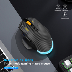 Carbon Fiber <strong>Mouse</strong> Wireless Three-mode Macro Programming Custom E-sports 12800 <strong>DPI</strong> Custom Gaming <strong>Mouse</strong> - Product Image 3