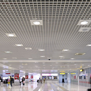 Suspended Aluminum <strong>Grid</strong> Cell <strong>Ceiling</strong> Crate Moulding Decorative <strong>Ceiling</strong> <strong>Tiles</strong> for Shops - Product Image 5