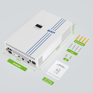 Inversor de sistema de energía solar fuera de la red de 5kw con salida de 5000W Entrada fotovoltaica de 6000W Entrada de 500W VDC Inversor monofásico de 5kv - Product Image 2