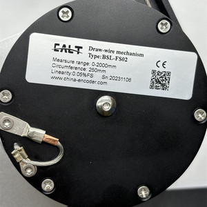 Sensore di posizione del cavo di estrazione del codificatore assoluto lineare da 2000mm 8/10/12bit Modbus RTU 2m per ambiente duro cax60s12e6rmg - Product Image 3