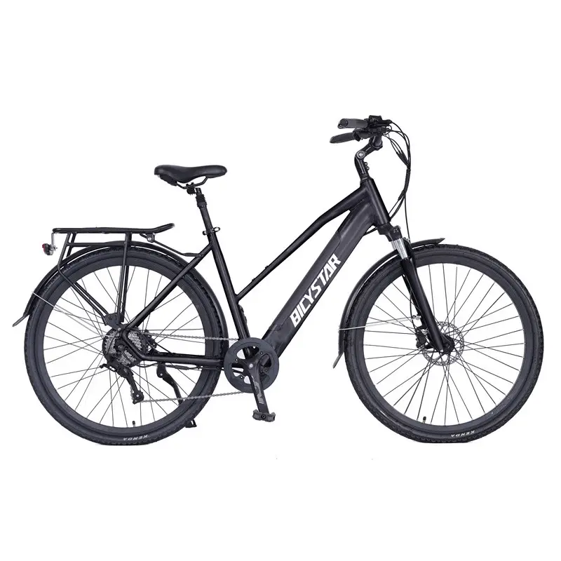 Bicicleta de Montaña eléctrica, bici de caza eléctrica de carbono con marco de bicicleta eléctrica, tracción media con batería ebike 20ah