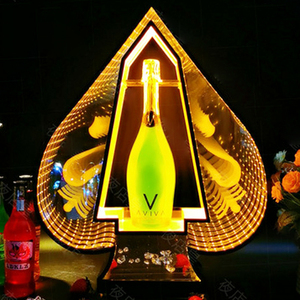 2024 Hot Bán New spades sáng tạo chai glorifier Presenter hiển thị cho ACE Armand Champagne giữ chai - Product Image 4