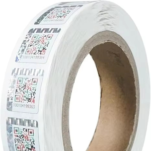 3D Custom QR <strong>Code</strong> Serial Number Tamper Proof Sticker Anti-counterfeiting Security Label with Verify System - Product Image 1