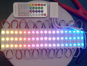 NEW Digital Rgb Addressable Multicolor IP67 <strong>Led</strong> Module 70x15mm 2835 3LED 12v Injection <strong>Led</strong> Module - Product Image 6