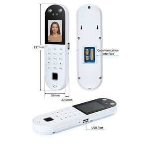 Reloj de tiempo facial y de huellas dactilares, máquina biométrica de Asistencia para Empleados, productos de control de acceso biométrico - Product Image 5