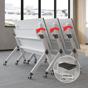 Basit Modern öğrenci yatak odası yazı masası çalışma ev ofis için küçük katlanabilir bilgisayar masası - Product Image 2