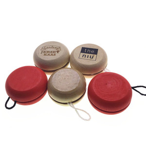Custom Color and Logo Wood <strong>Yo</strong>-<strong>Yo</strong> Kid's <strong>Toy</strong>