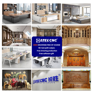 Gỗ tốt nhất woeking 4 * 8ft 1325 ATC CNC Router với ghi nhãn hệ thống khoan ngân hàng lamello Lưỡi Cưa Máy khắc - Product Image 6