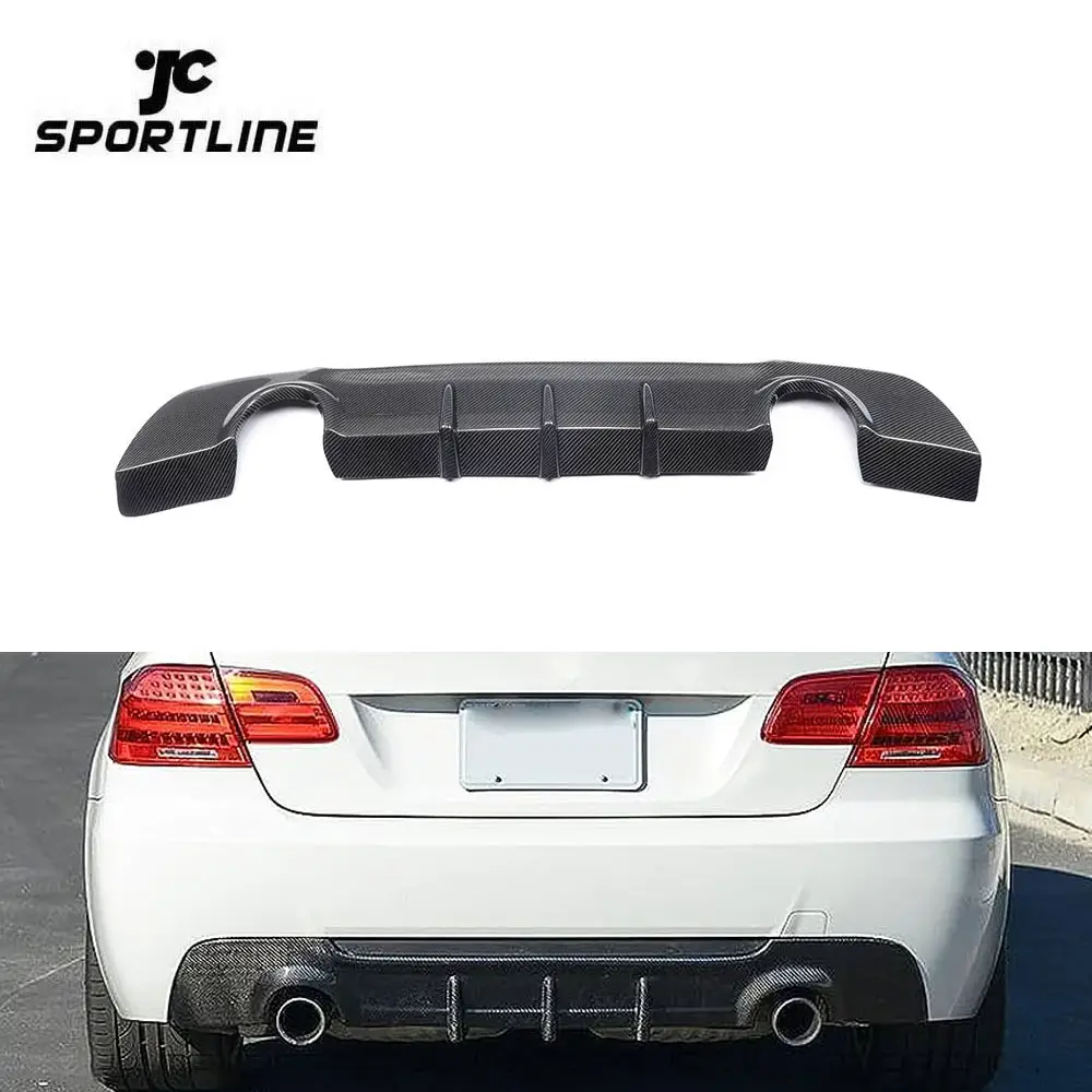 JC Sportline En Fiber De Carbone E92 E93 Diffuseur Arrière pour BMW Série 3 E92 E93 325i 335i M-TECH 12-13