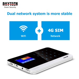 Daytech Tuya-Sistema de seguridad inteligente para el hogar, wifi, con mando a distancia inalámbrico, red GSM, sensor de alarma para puerta y ventana - Product Image 4