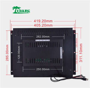 Pantalla LCD táctil VGA de 17 pulgadas, Monitor de juegos Arcade de ángulo y publicidad amplia para señalización Digital para pantallas de señalización - Product Image 3