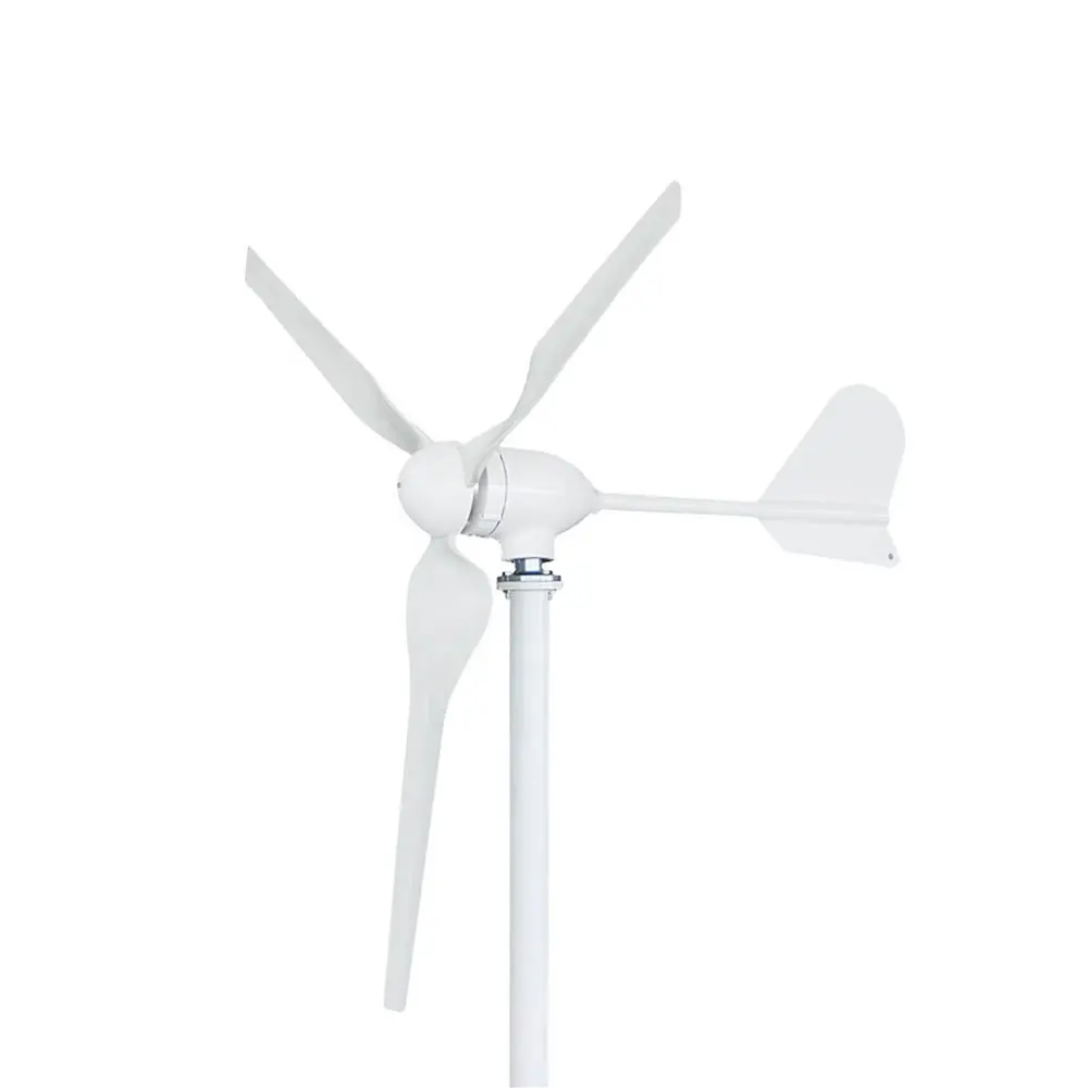 Generatore eolico orizzontale potente ad alta efficienza 1000w 12V / 24V per uso domestico